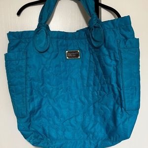 Marc by Marc Jacobs Workwear Nylon Quilted Tote Bag - Blue